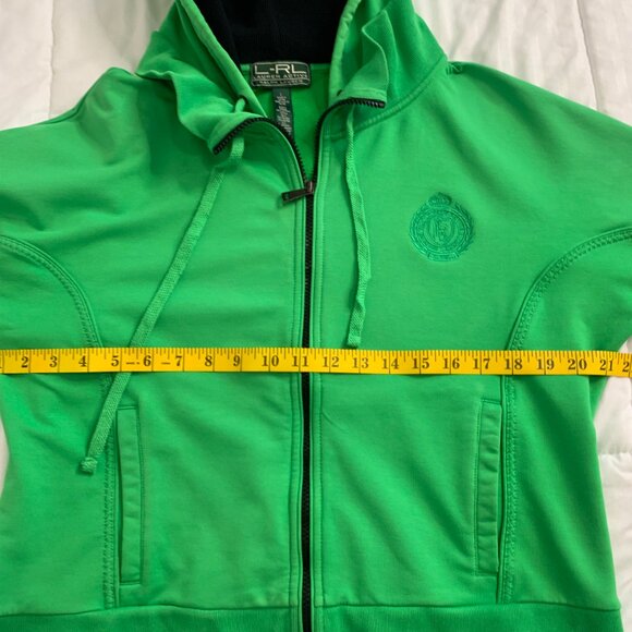 Ralph Lauren Active L-RL Women’s Green Hoodie – Size L - Picture 14 of 16